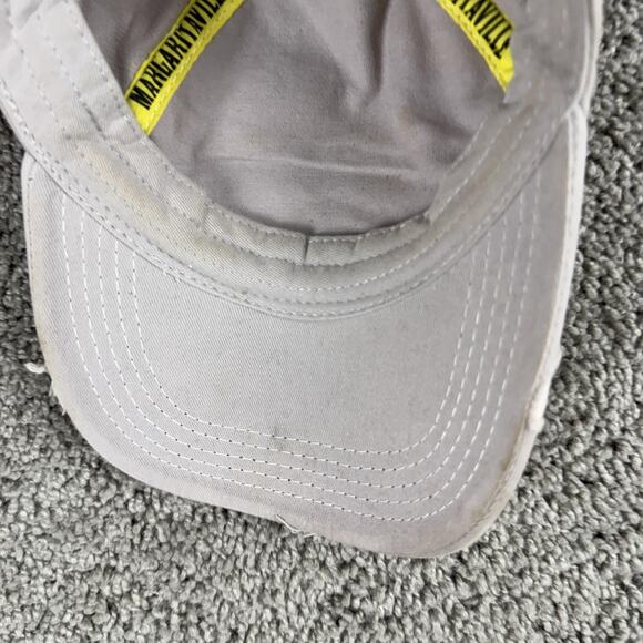 Margaritaville Hat Cap Strap Back Mens One Size Tan Five O'Clock Somewhere - Picture 10 of 11